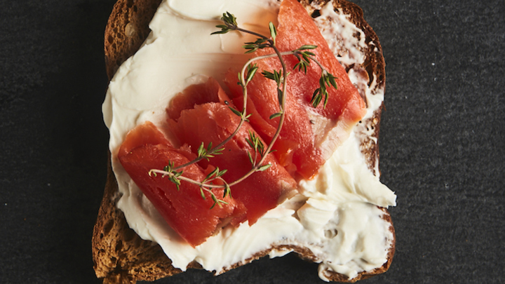 Lovely Lox Toast
